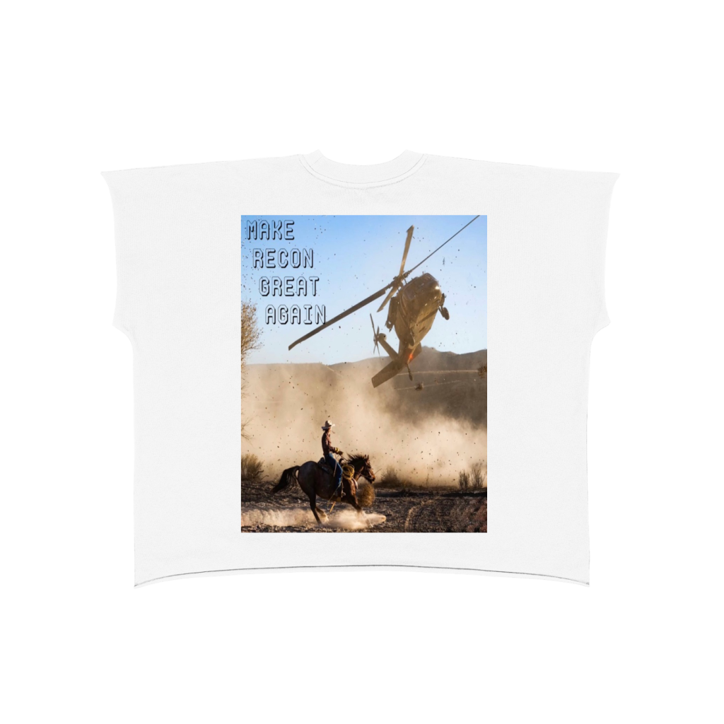 Raw Edge Boxy Non-Shrink Shirt